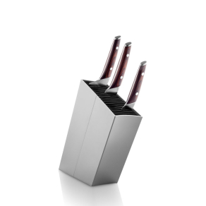 EVA SOLO - Grey knife stand Angled