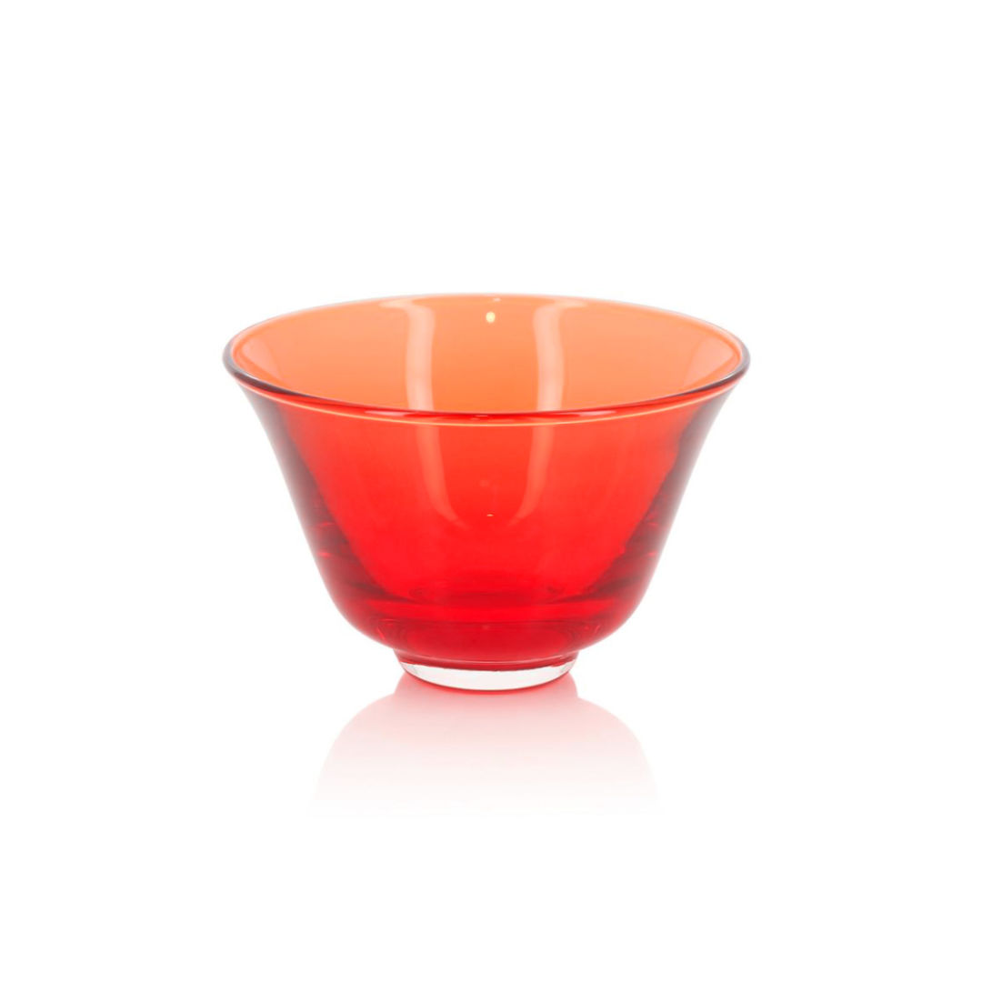 MARIAGE FRÈRES Rainbow Tea - Red glass teacup #2