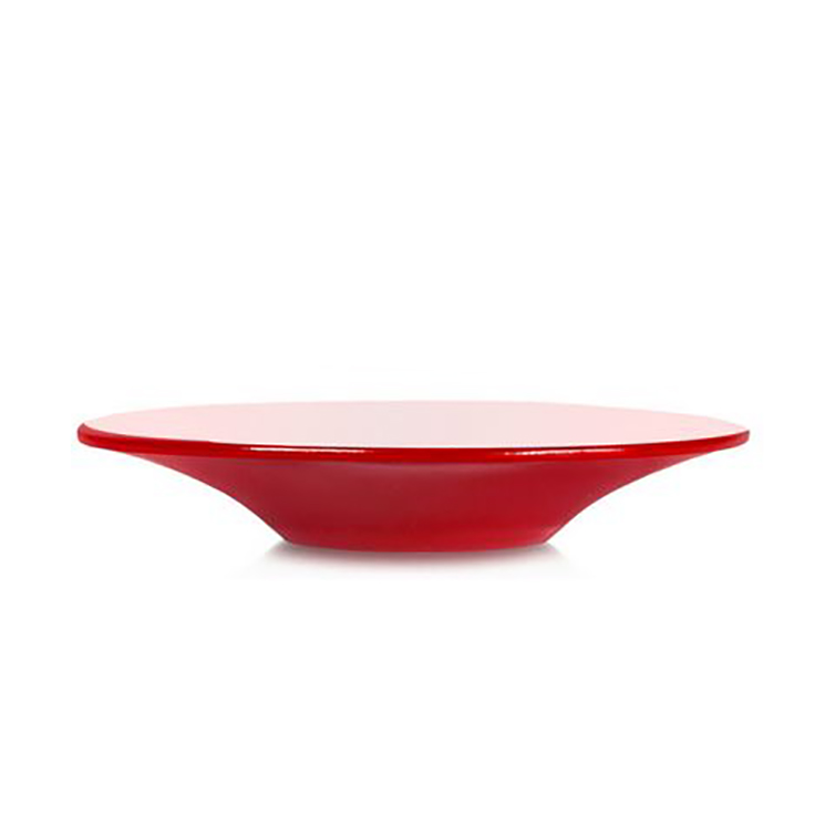 MARIAGE FRÈRES Pleine Lune - Lacquered red saucer #1