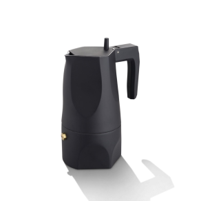 ALESSI - Ossidiana black coffee maker