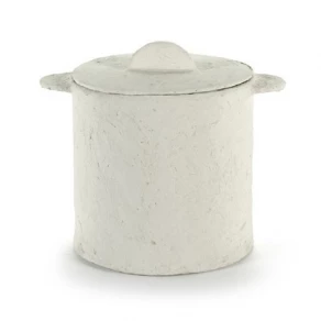 SERAX Earth - Pot and lid beige