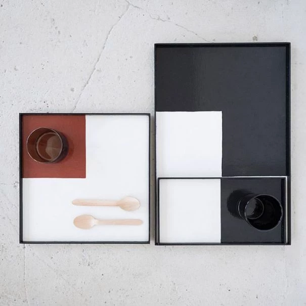 SERAX Marie - Tray wood 30x30 #2