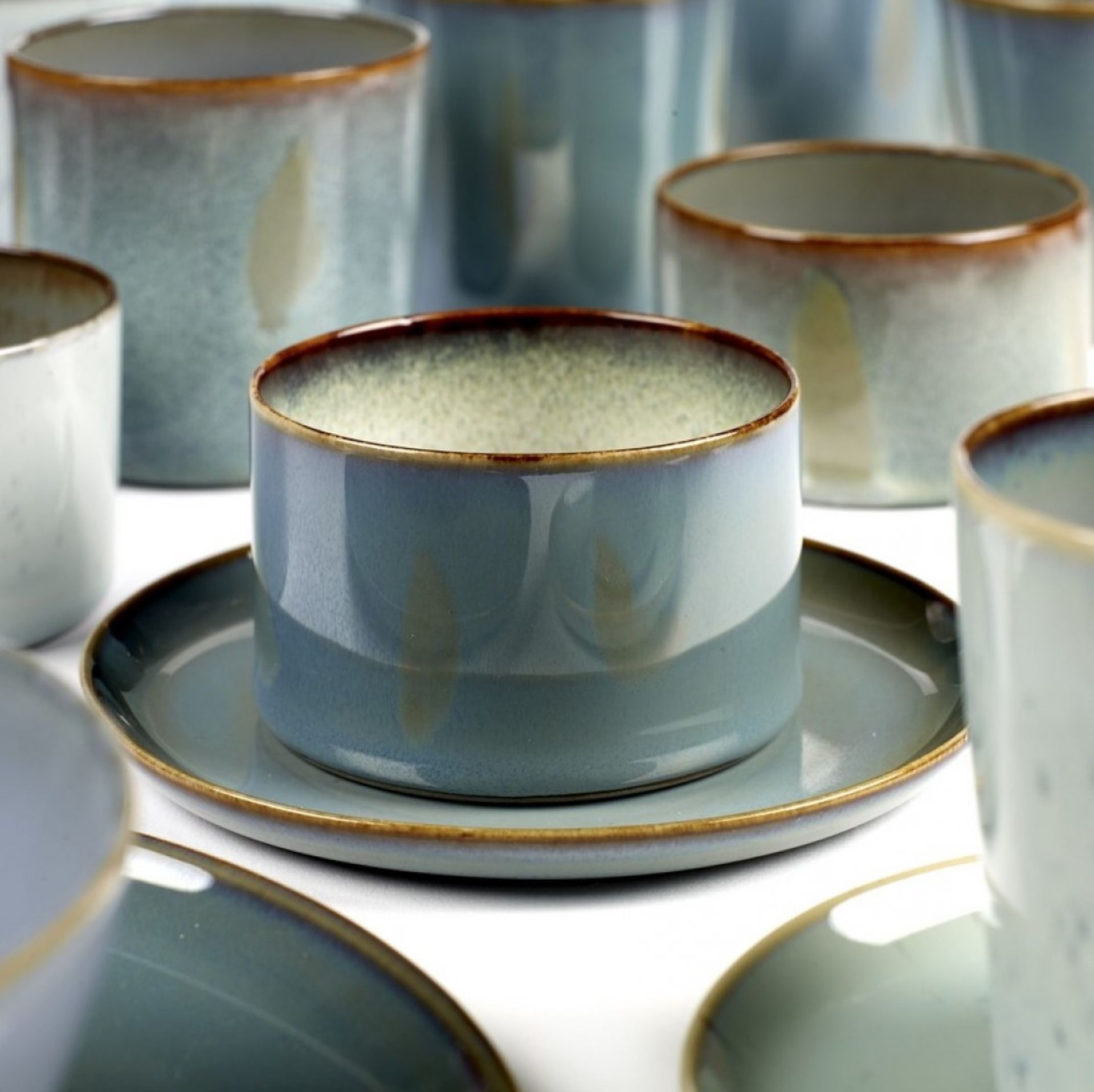SERAX Terres De Rêves - Goblet cylinder smoky blue #2