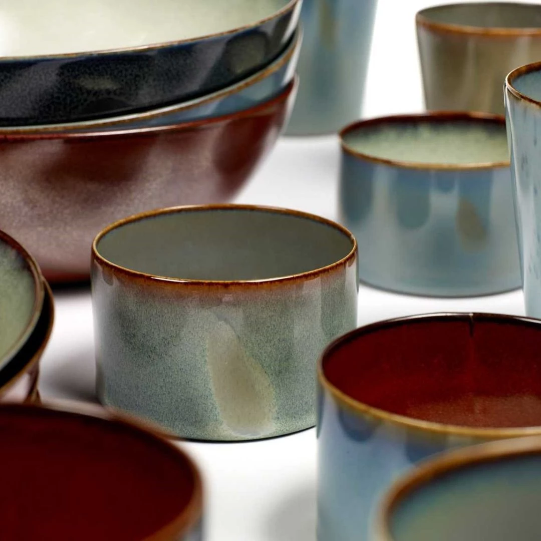 SERAX Terres De Rêves - Goblet cylinder  misty grey #2