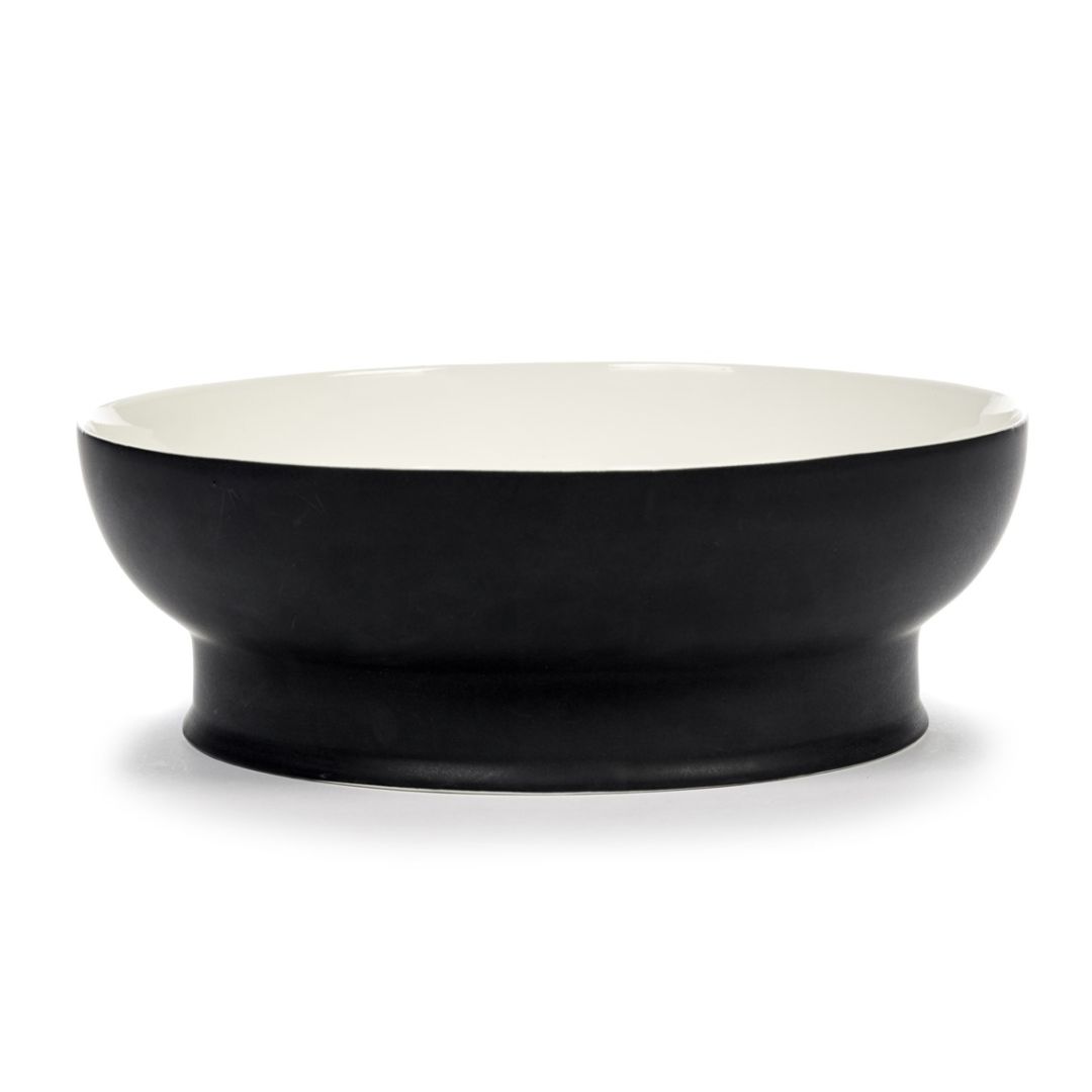 SERAX Ra - Black/white bowl #1