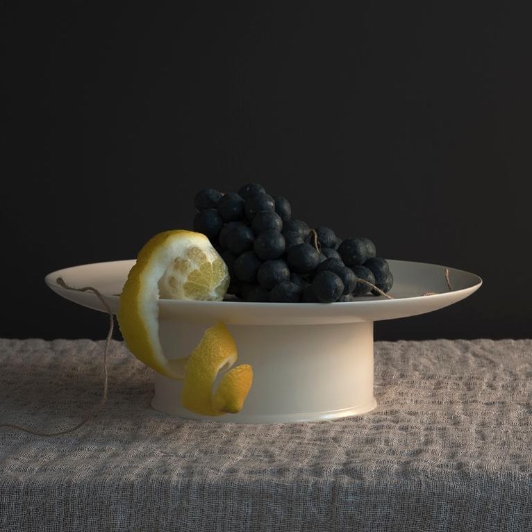 SERAX Ra - White cake stand #2