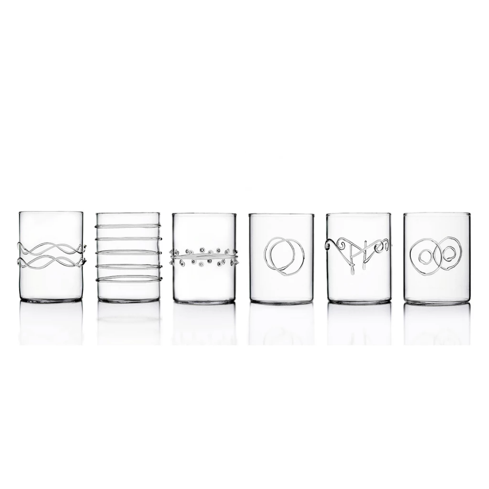 ICHENDORF MILANO Decò - Set of 6 pcs shot assorted #2