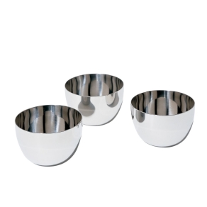 ALESSI Mami - Set of three fondue bowls