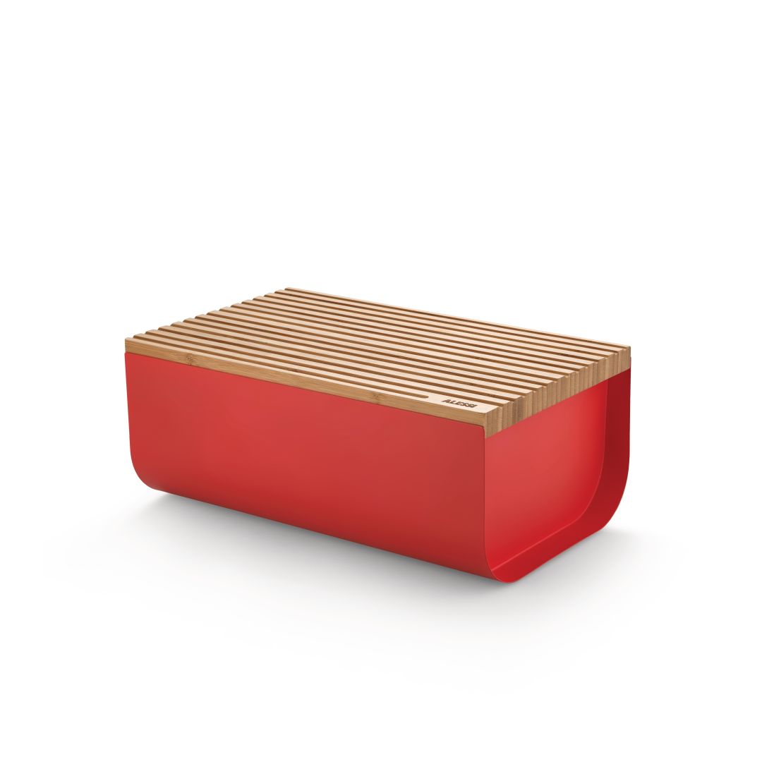 ALESSI Mattina - Bread box red #2