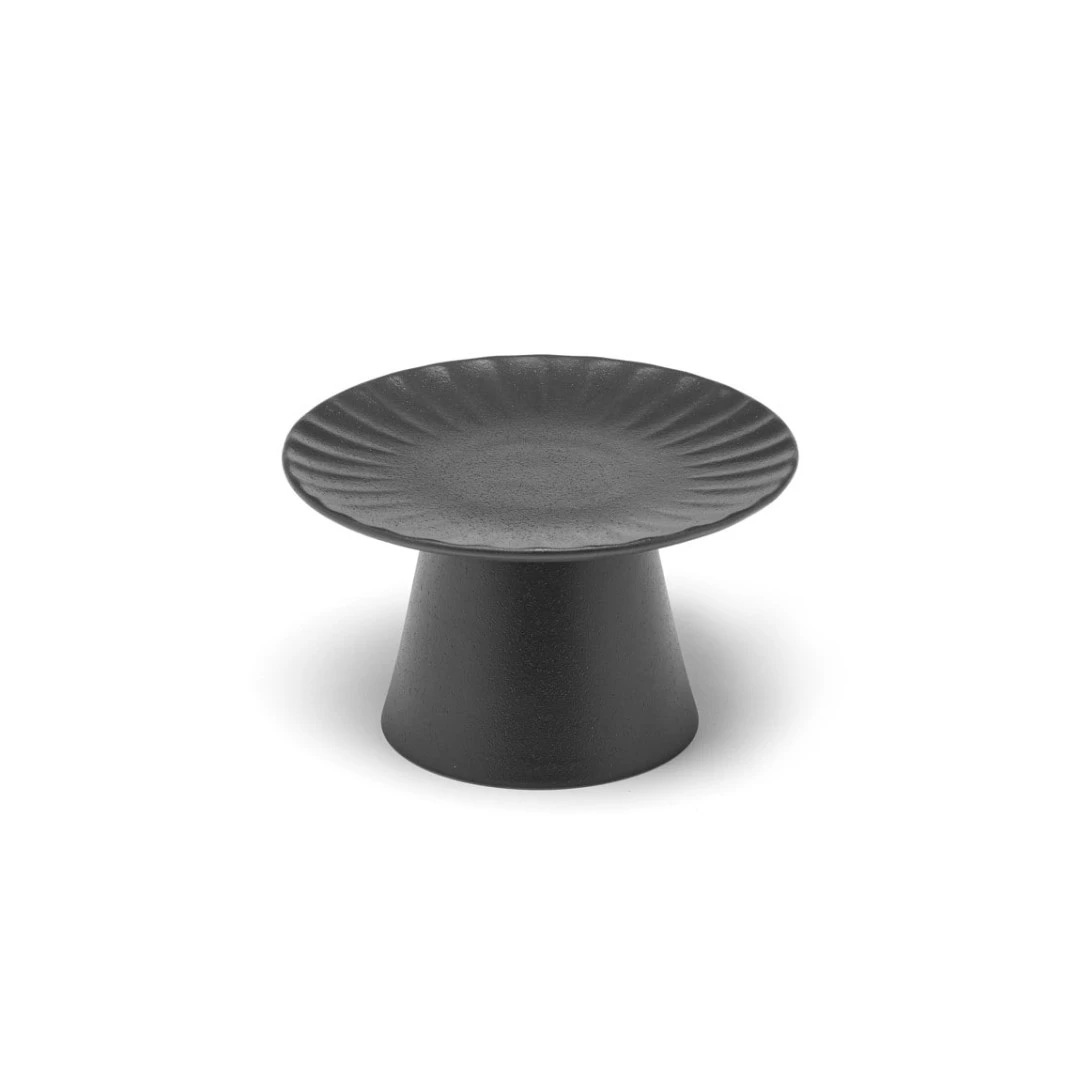 SERAX Inku - Black cake stand S #2
