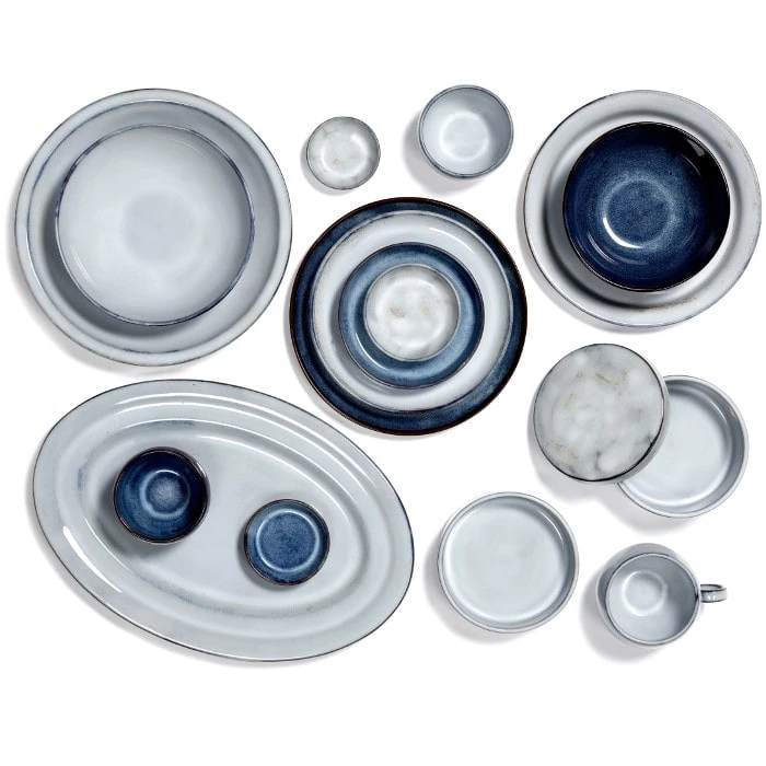 SERAX Pure - Oval serving plate blue #4