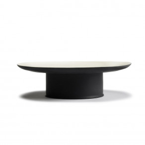 SERAX Ra - Black/white cake stand