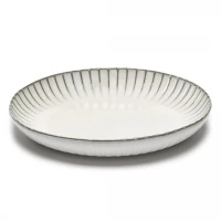 SERAX Inku - White serving bowl M