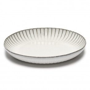 SERAX Inku - White serving bowl M