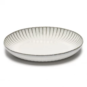 SERAX Inku - White serving bowl M