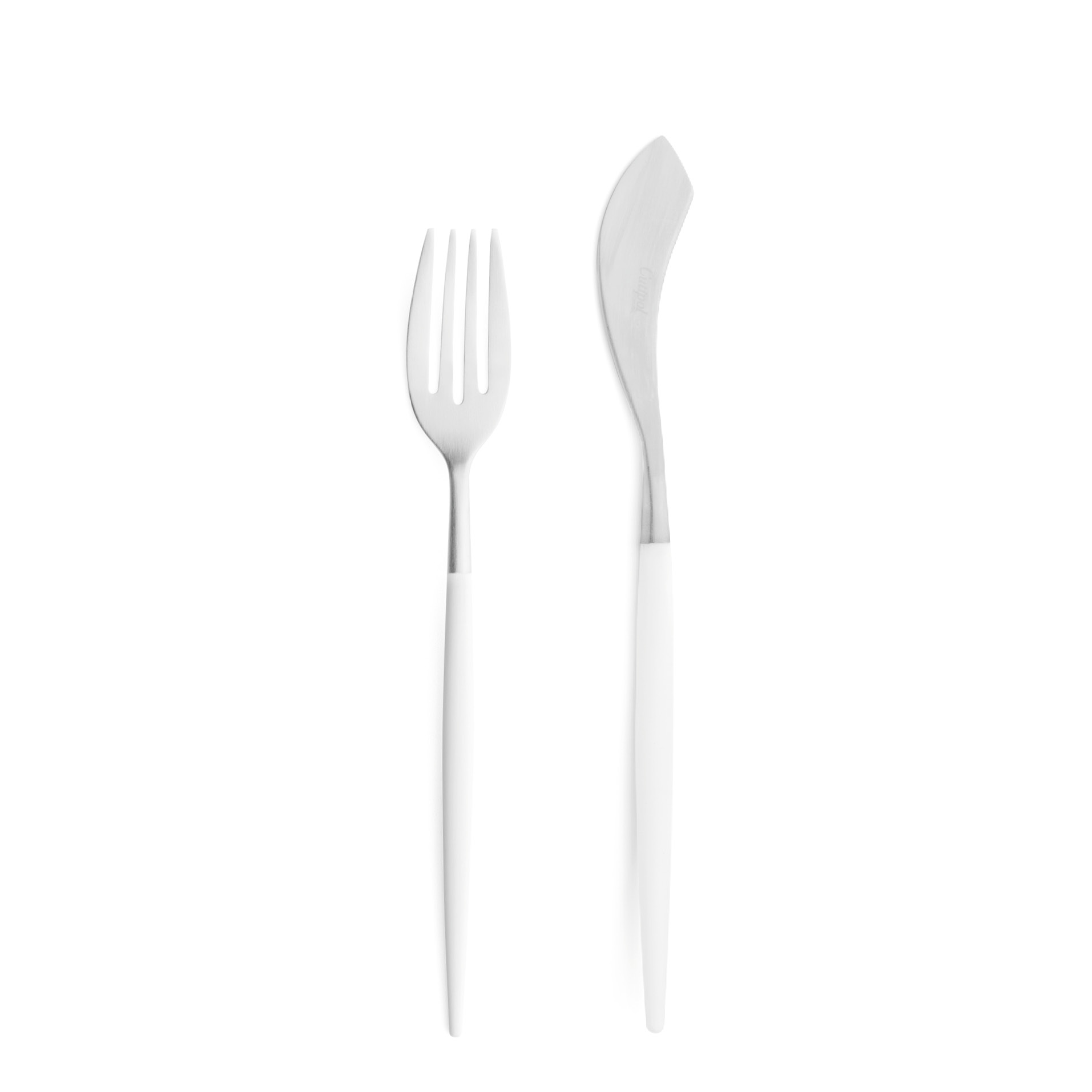Cutipol Cutlery Mio White with fish fork and fish knife