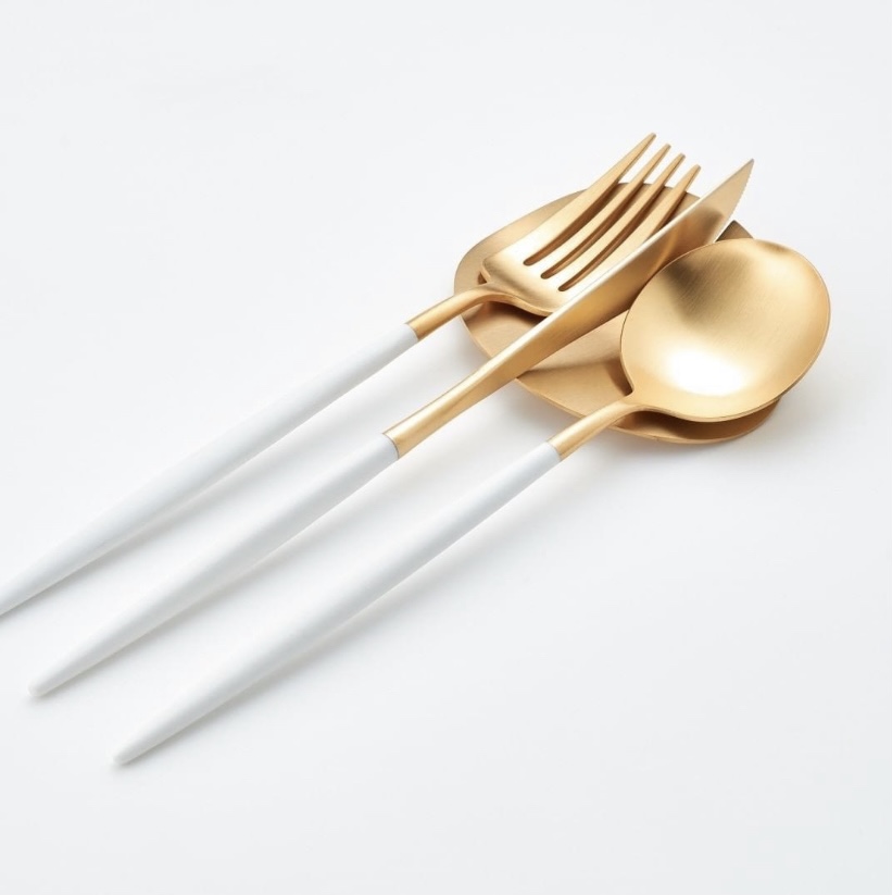 CUTIPOL Gourmet - Gold stand for cutlery #1