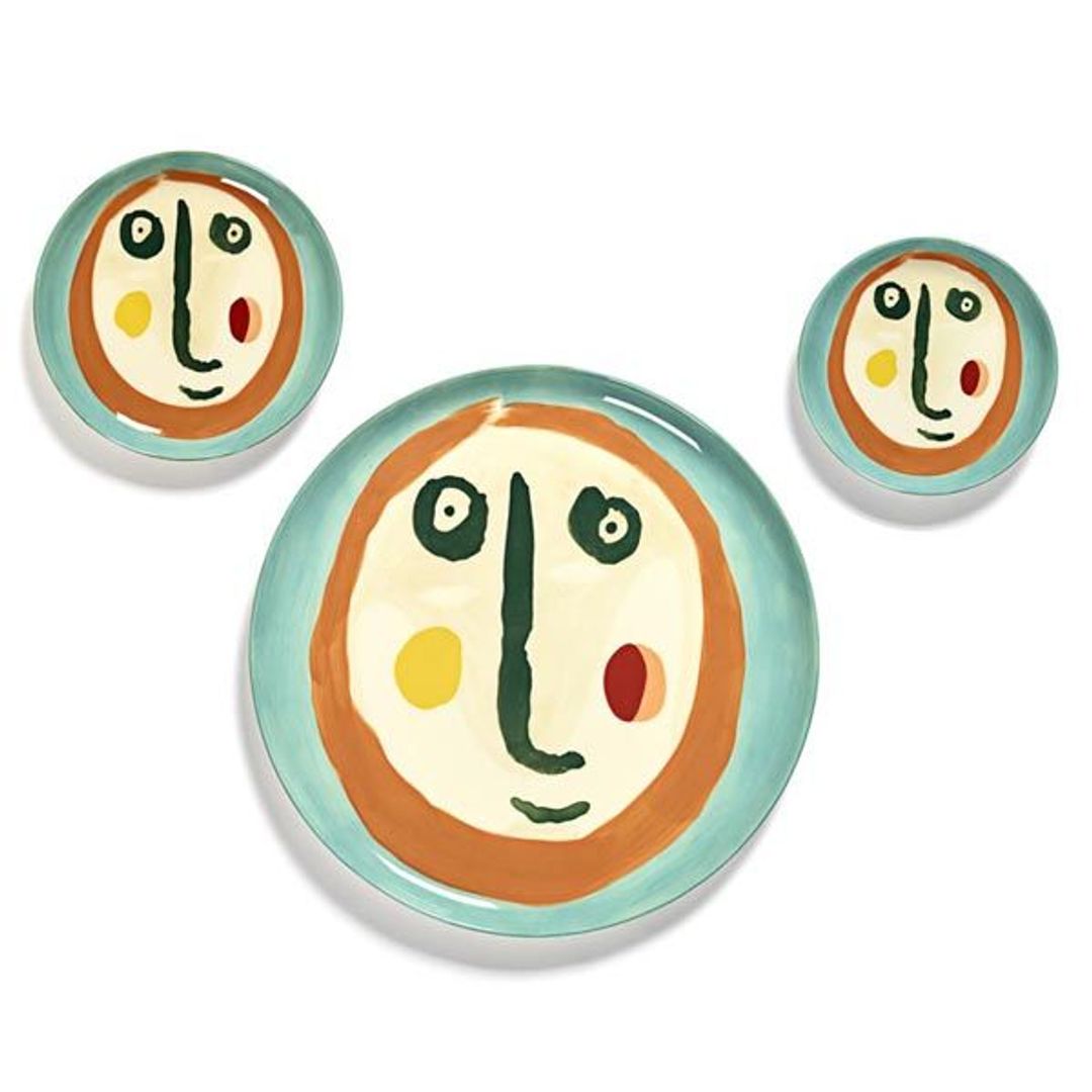 SERAX Feast - Plate with face XS   #4