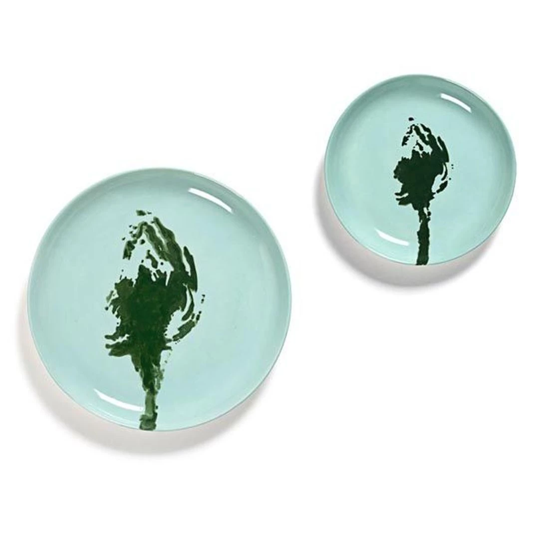 SERAX Feast - Prato azul com alcachofra verde XS #3