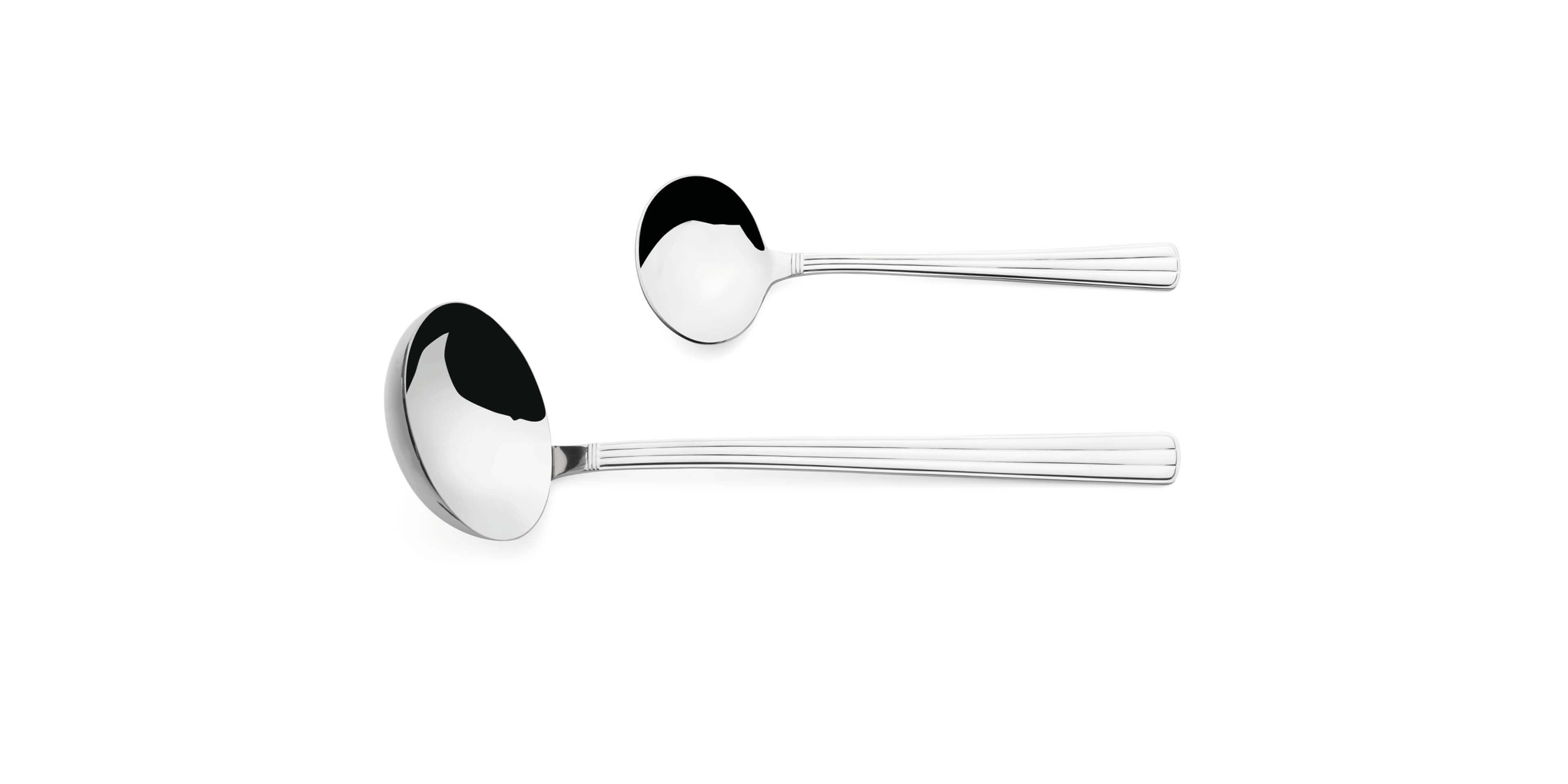 Cutipol Athena with soup ladle and sauce ladle