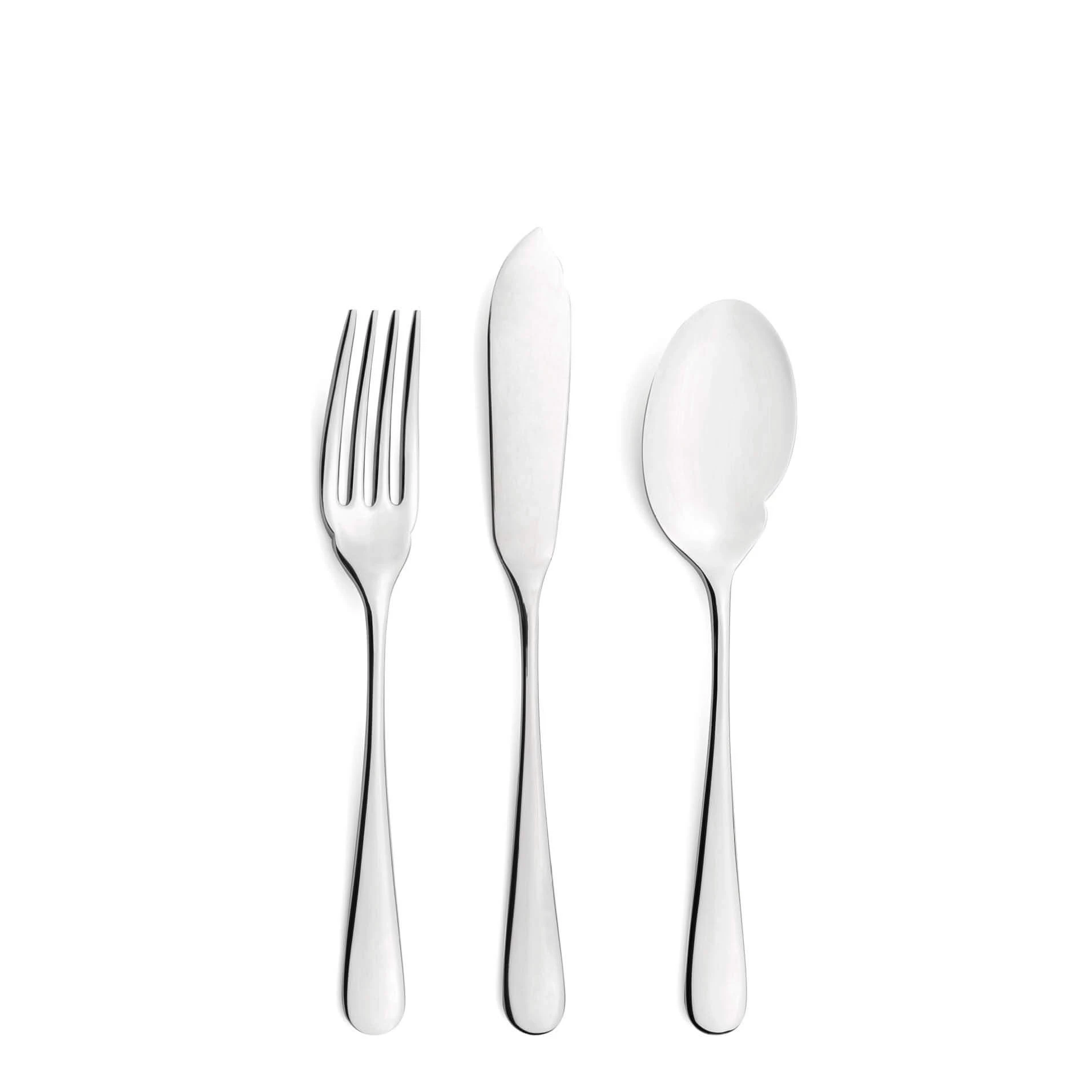 Set de Couverts en Inox GOA Blanc Mat - CUTIPOL - Le Long du Tage