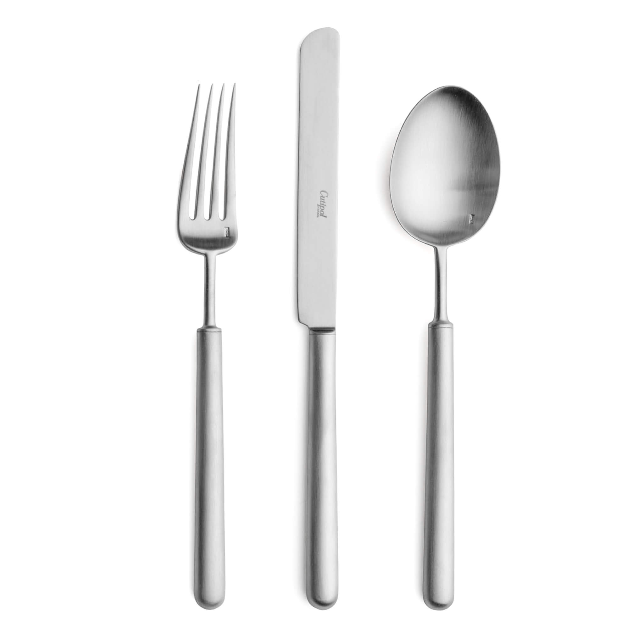 Cutipol Cutlery Bali Matte with dinner fork, dinner knife, table spoon