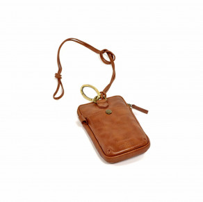 SERAX Bea Mombaers - Phone pocket cognac bag