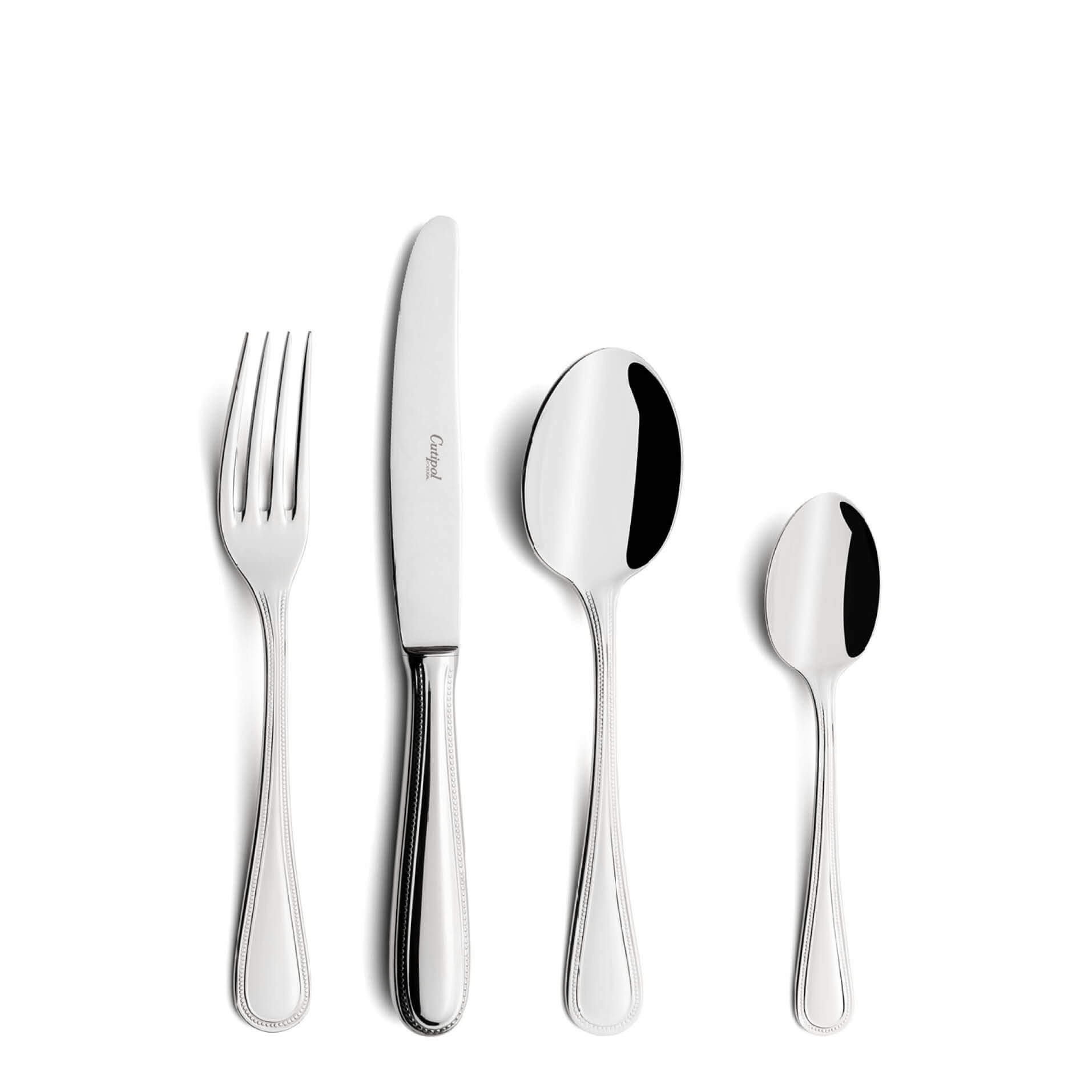 Cutipol Cutlery D.Maria with dessert fork, dessert knife, dessert spoon and tea-coffee spoon