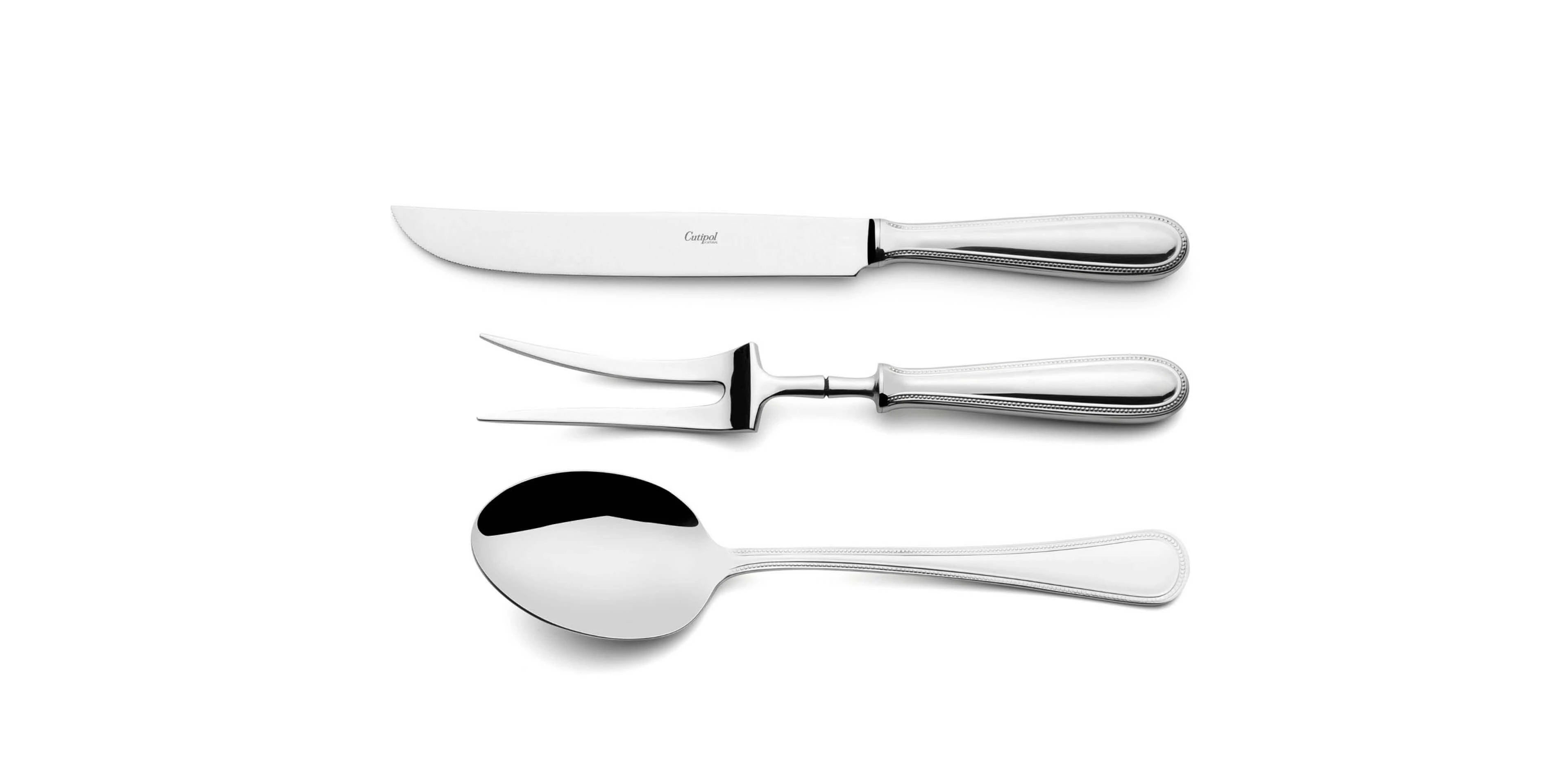 Serving Spoon, serving fork and serving knife cutipol D.Maria