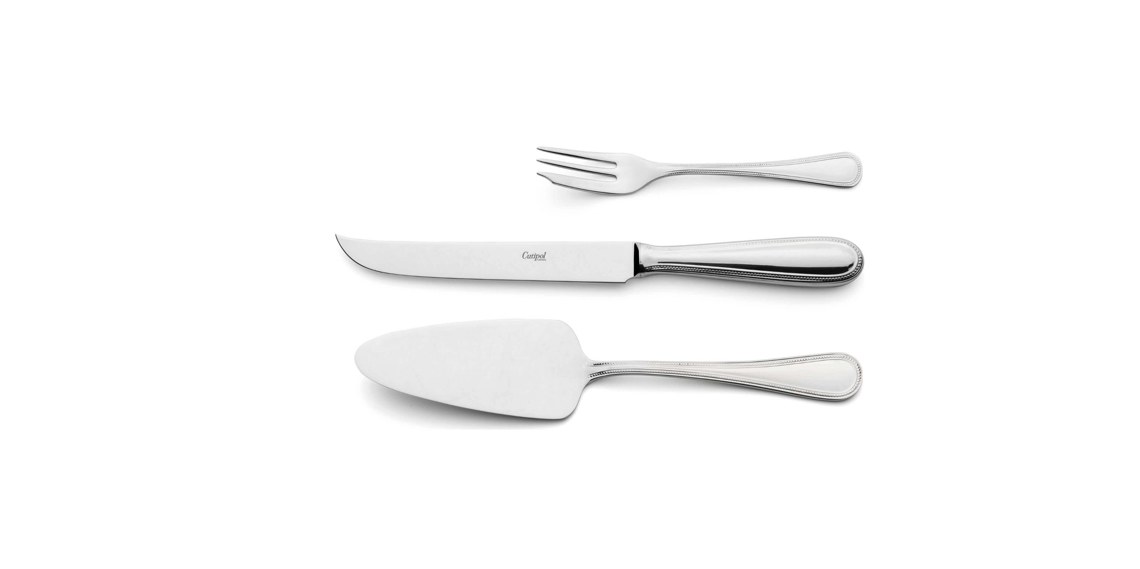 Pie Server, Cheese knife and pastry fork Cutipol D.Maria