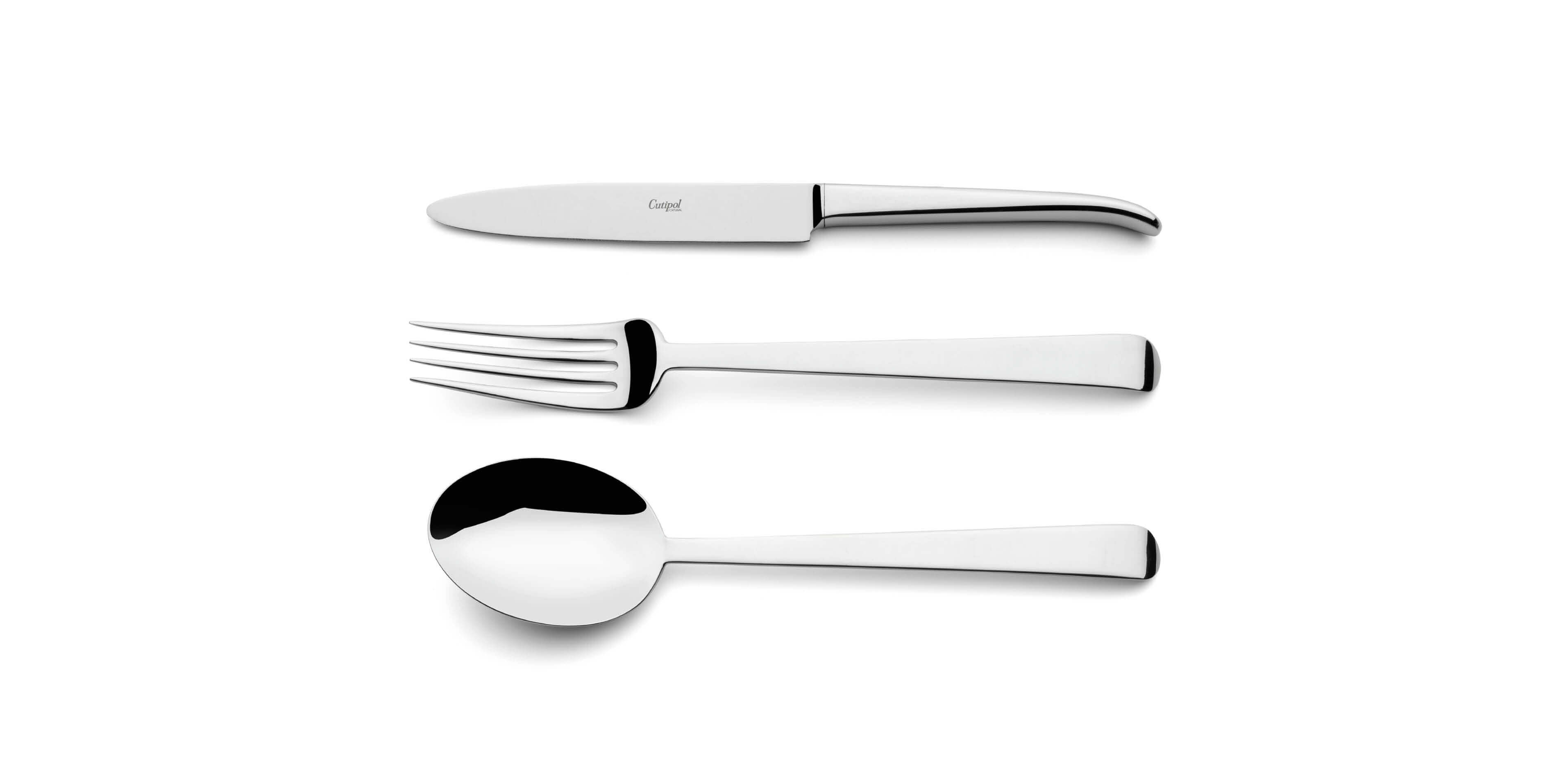 Serving Spoon, serving fork and serving knife cutipol Ergo