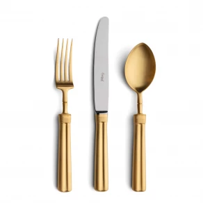 FONTAINEBLEAU MATTE GOLD 24 PCS SET