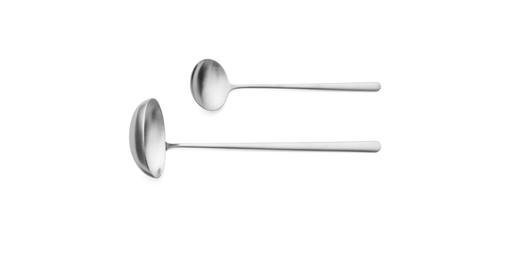 Cutipol Icon Matte with soup ladle and sauce ladle