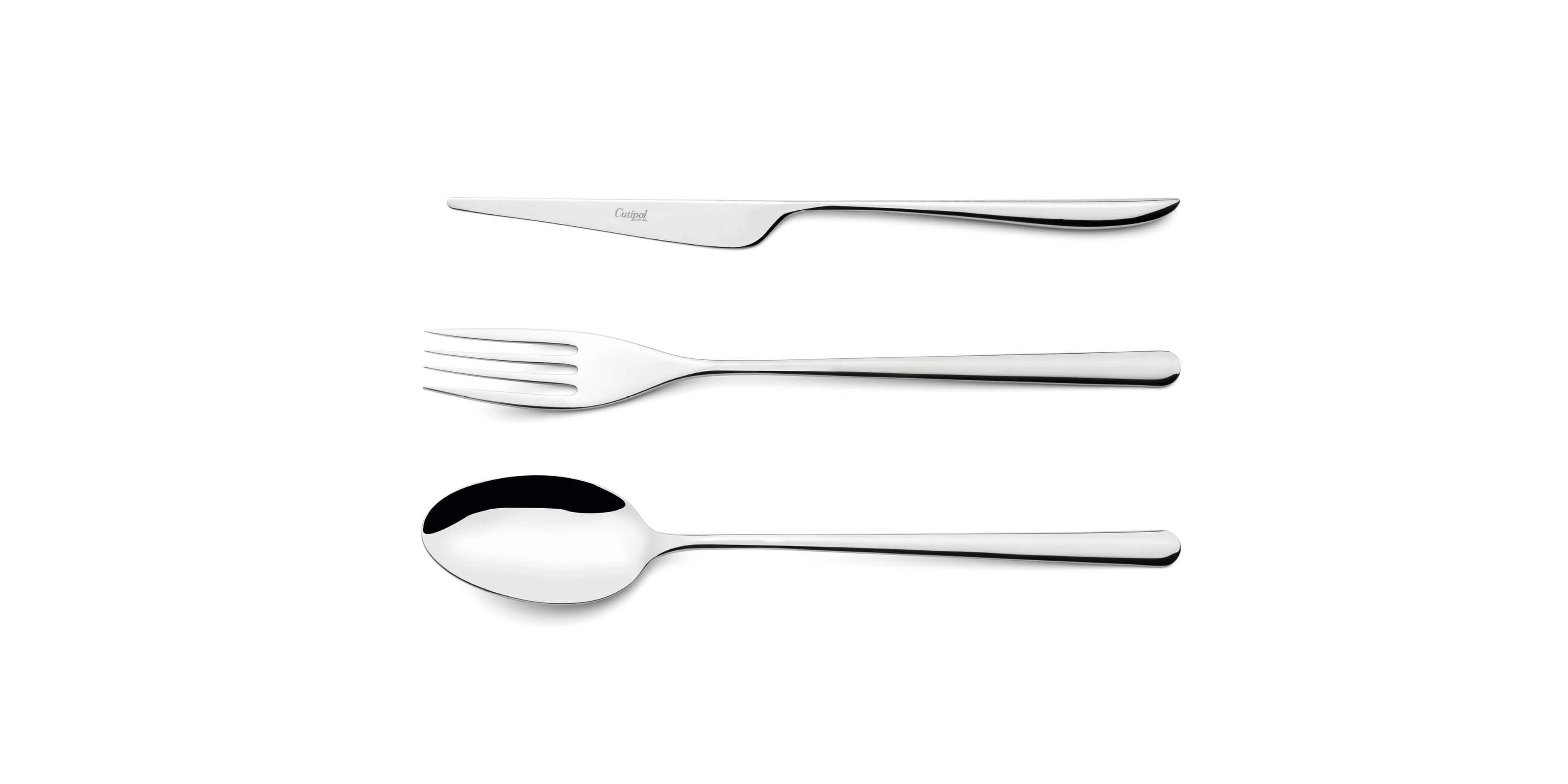 Serving Spoon, serving fork and serving knife cutipol Icon