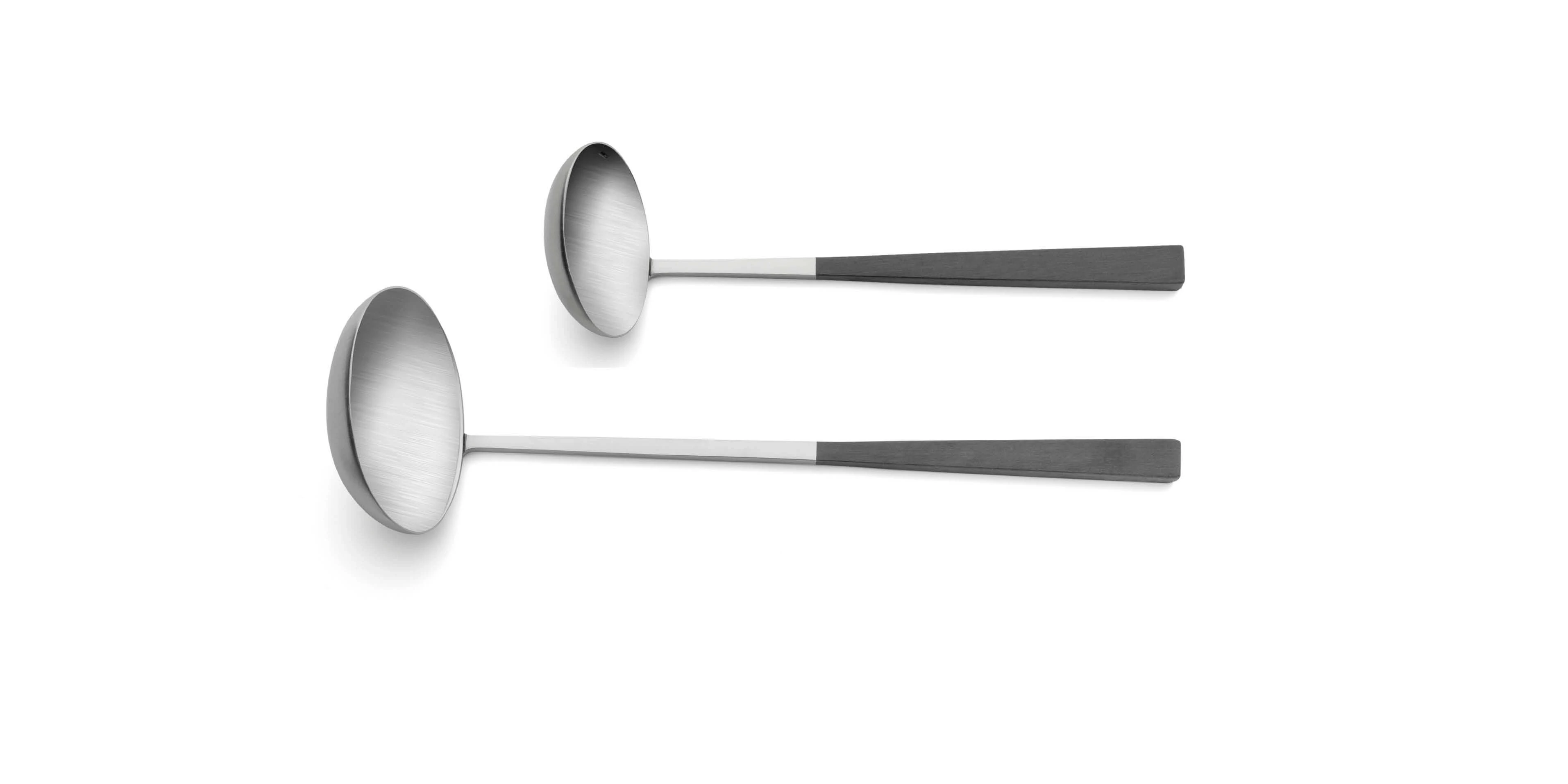 Cutipol Kube with soup ladle and sauce ladle