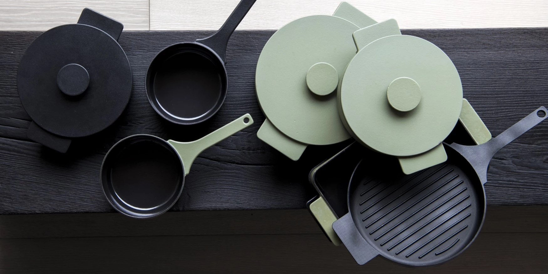 SERAX Surface - Oven dish camo green L #3