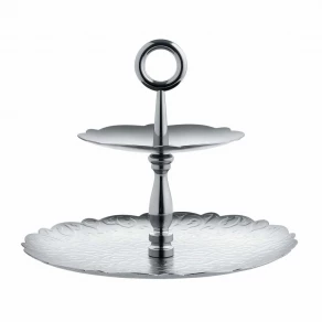 ALESSI Dressed - Cake stand 2 dishes