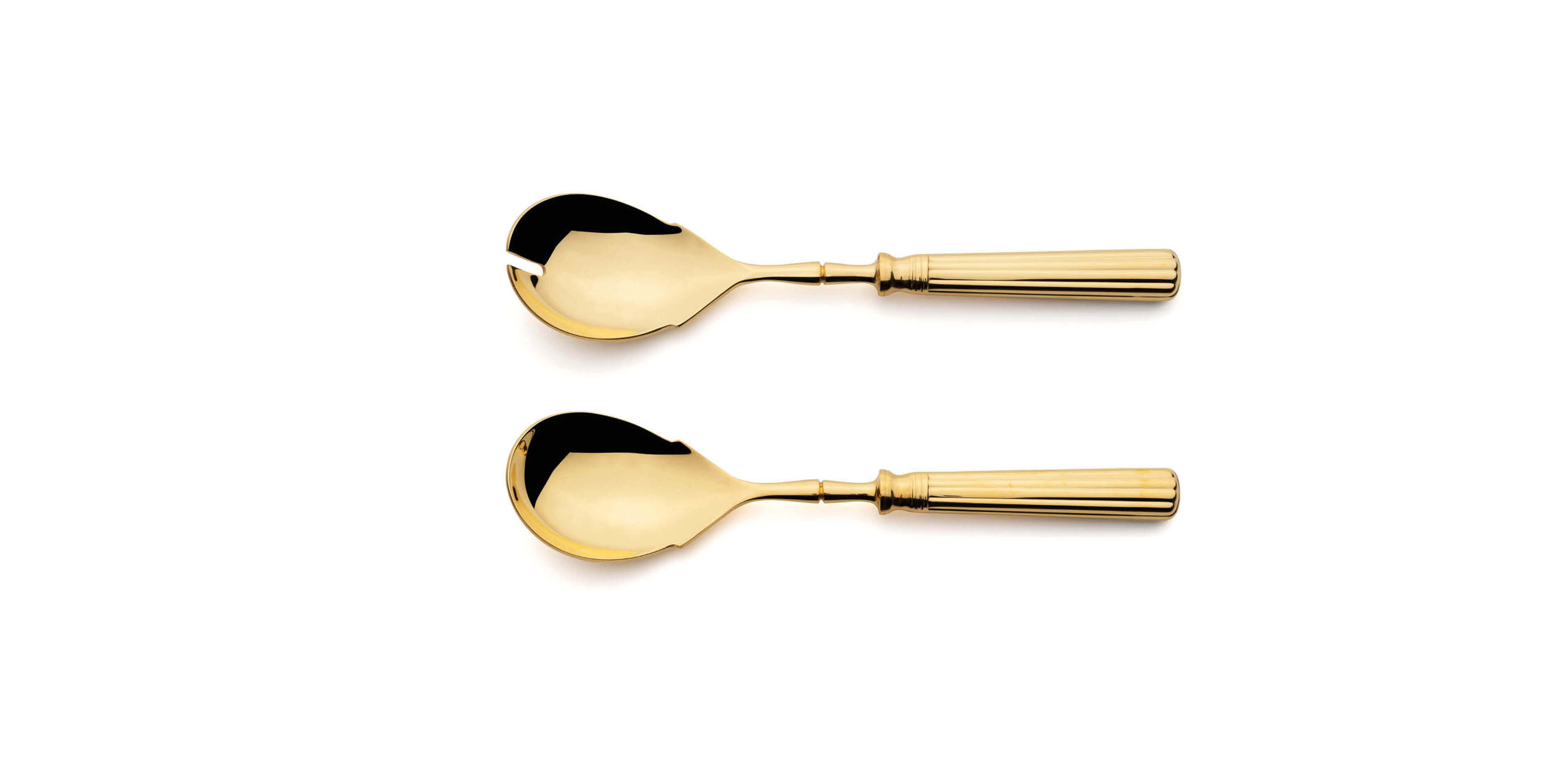 Cutipol Line Gold Salad Set