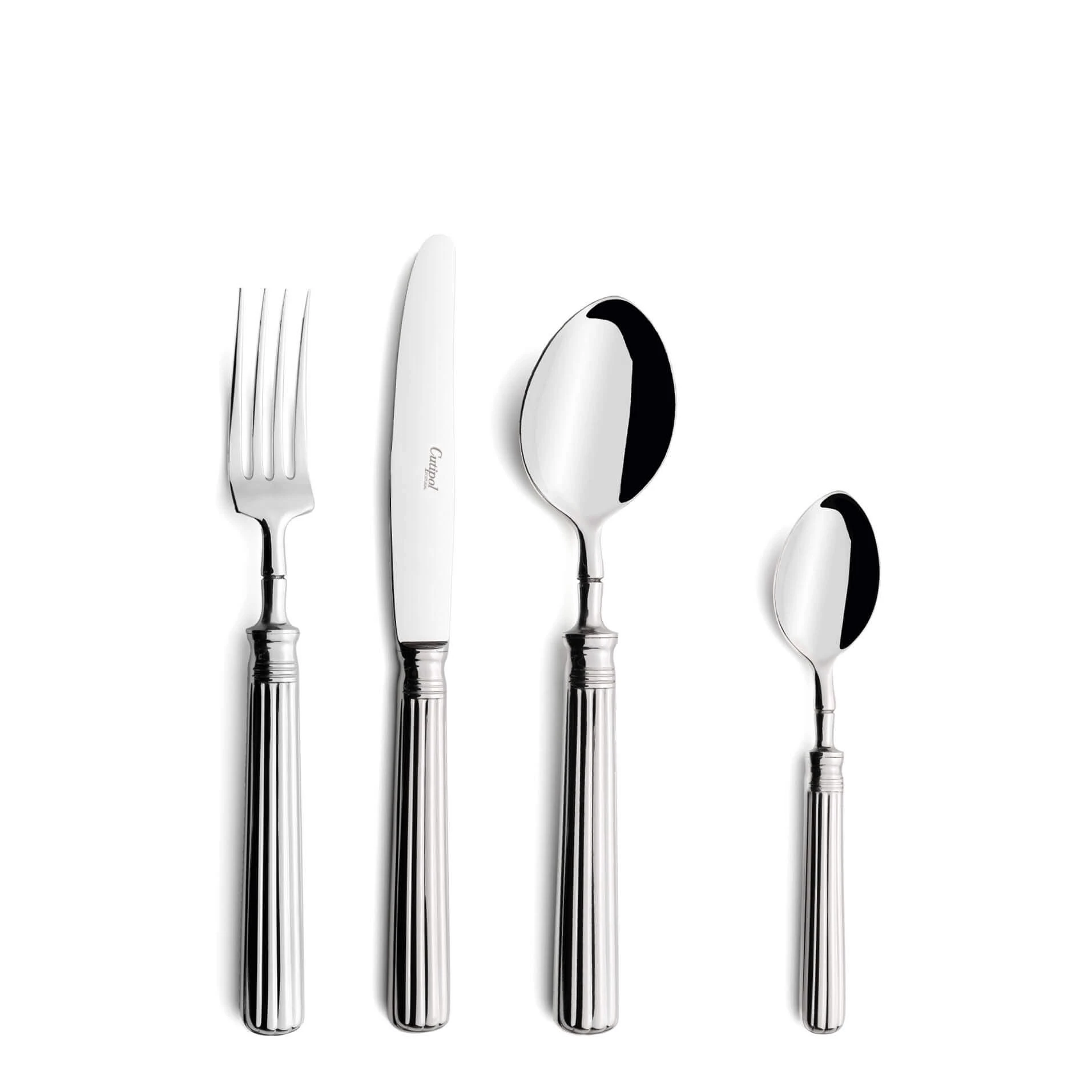 Cutipol Cutlery Line with dessert fork, dessert knife, dessert spoon and tea-coffee spoon