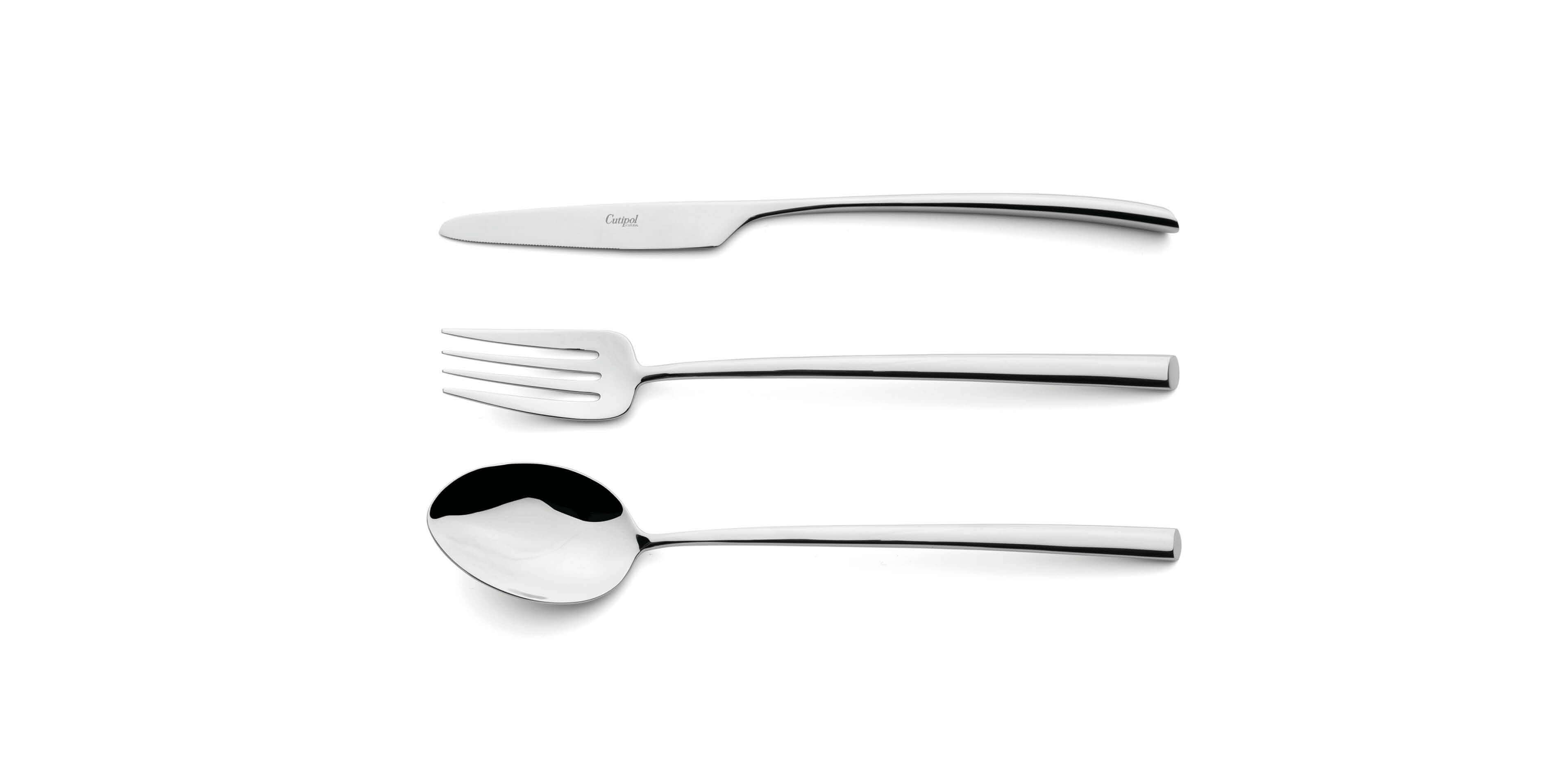 Serving Spoon, serving fork and serving knife cutipol Mezzo