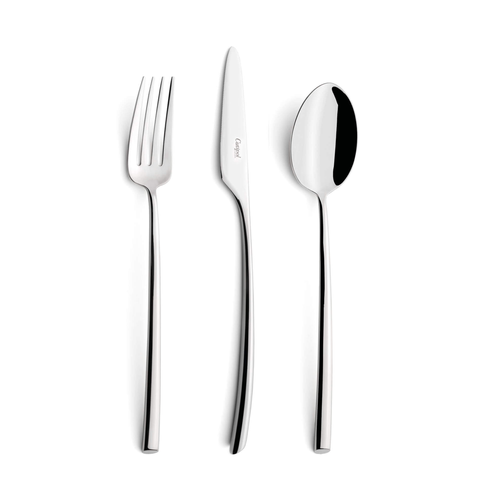 Cutipol Cutlery Mezzo with dinner fork, dinner knife, table spoon