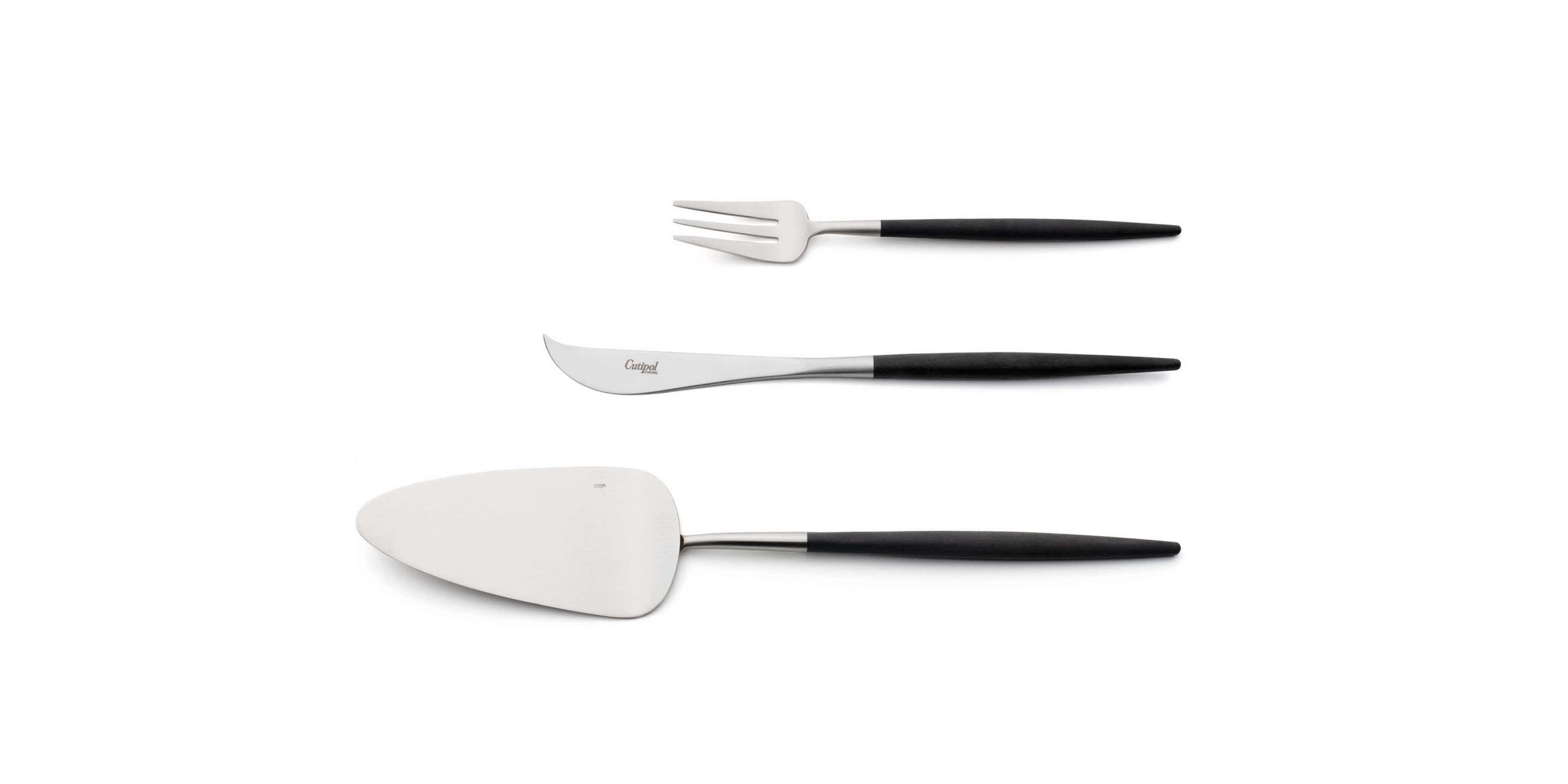 Pie server, cheese knife and pastry fork Cutipol Goa