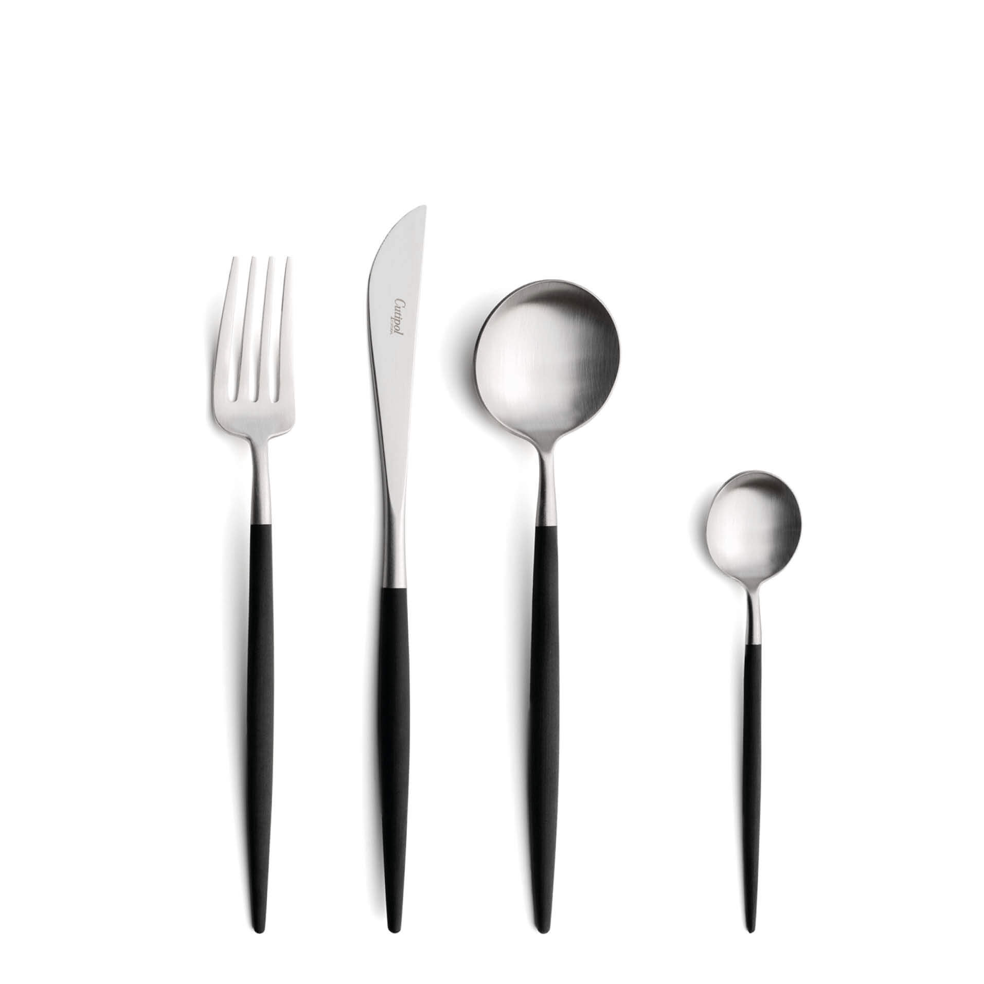 Cutipol Cutlery Goa with dessert fork, dessert knife, dessert spoon and tea-coffee spoon