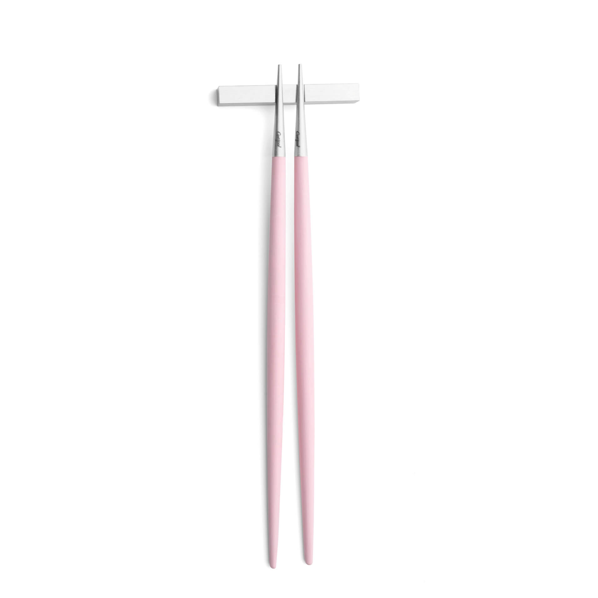 Cutipol Goa Pink chopstick set and support
