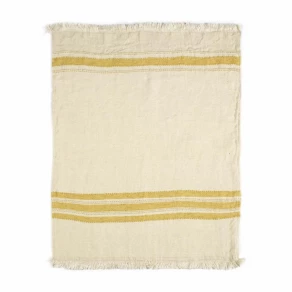 LIBECO The Belgian Towel - Toalha amarela L