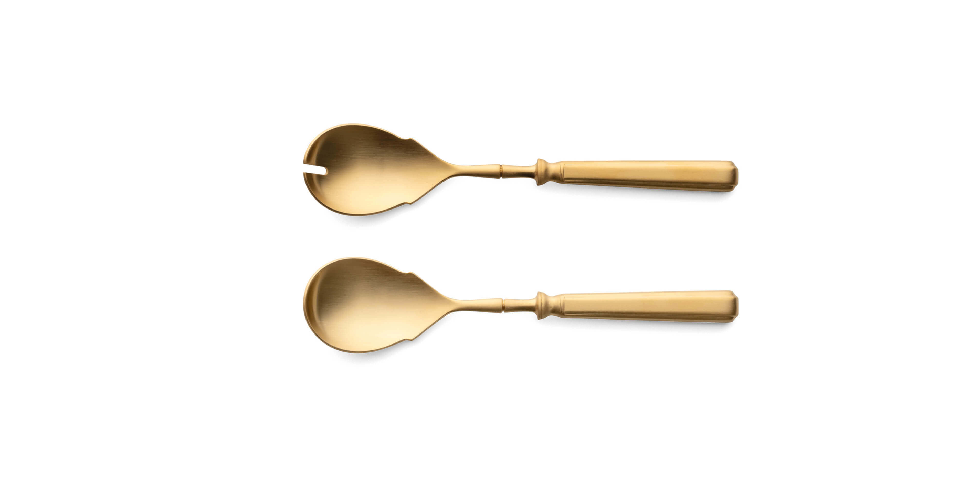 Talher de Salada Cutipol Piccadilly Matte Gold