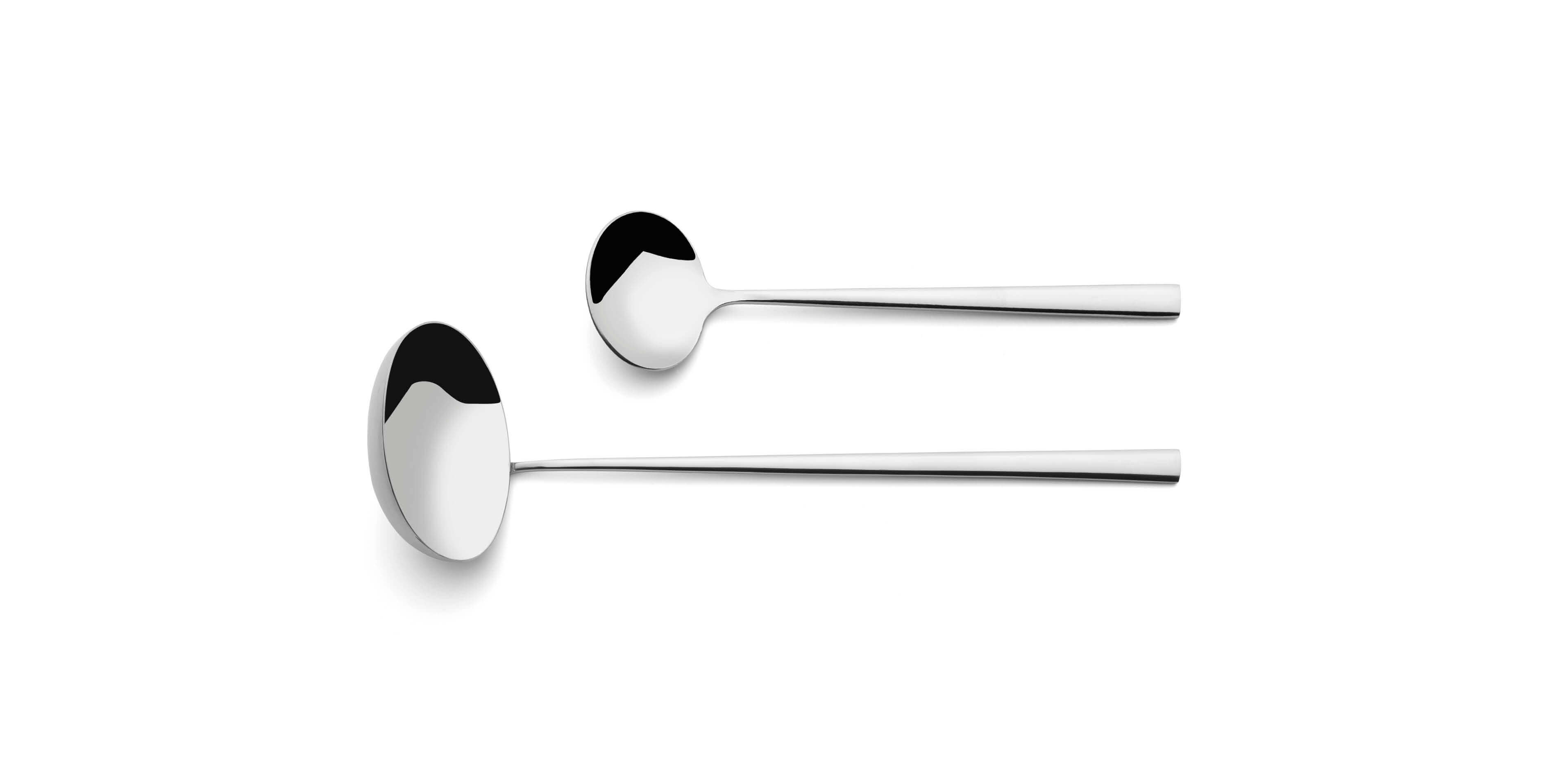 Cutipol Rondo with soup ladle and sauce ladle