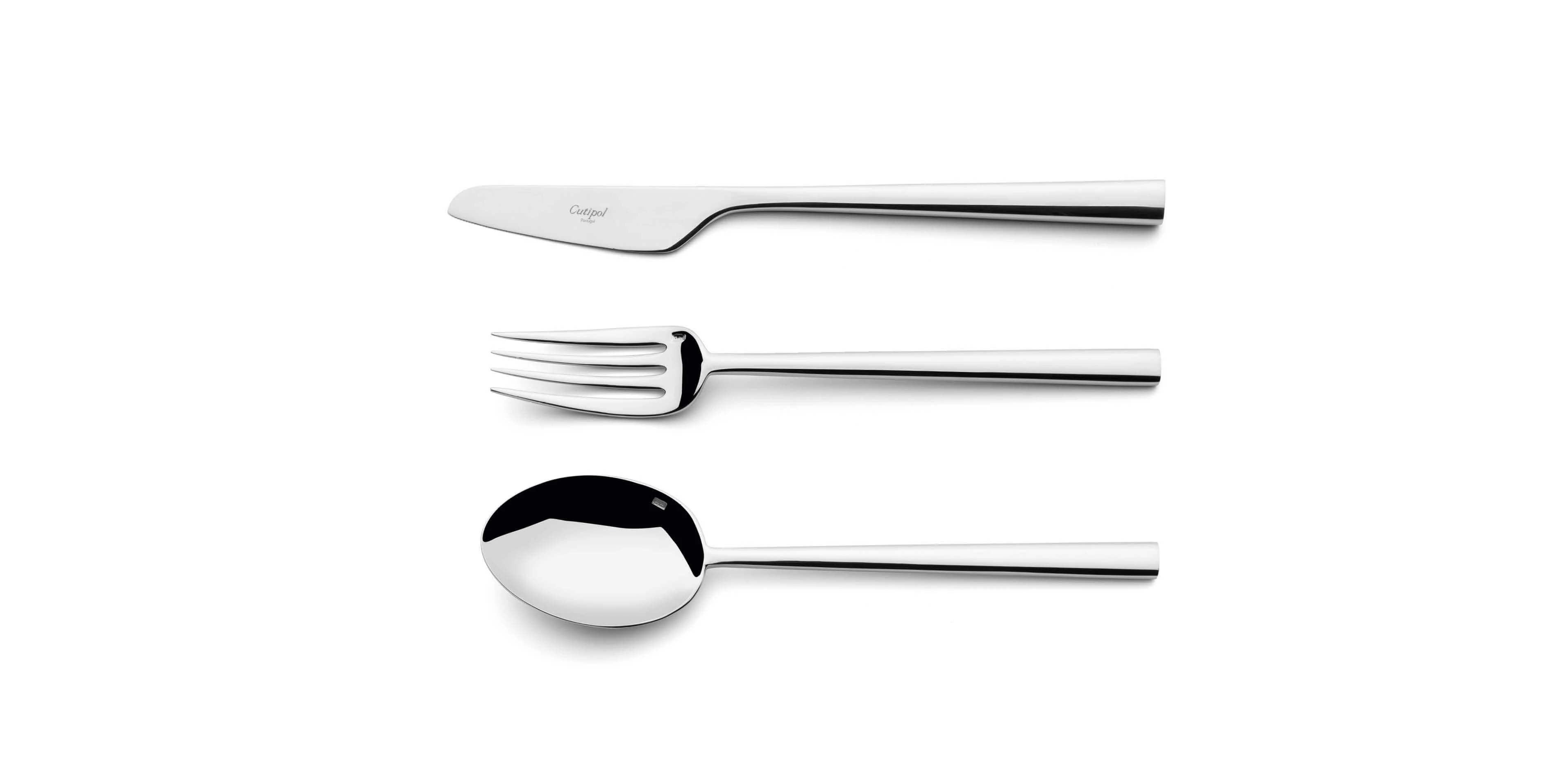 Serving Spoon, serving fork and serving knife cutipol Rondo