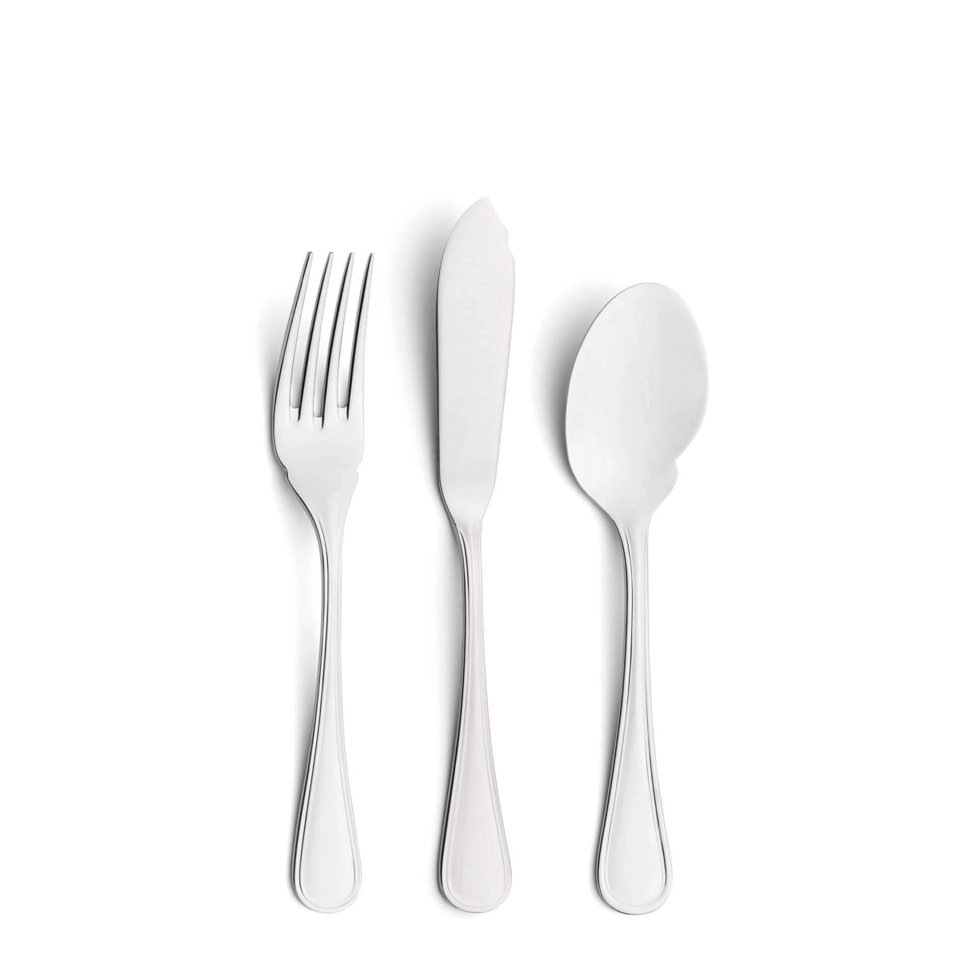 Cutipol Cutlery Sevigné with fish fork, fish knife and gourmet spoon