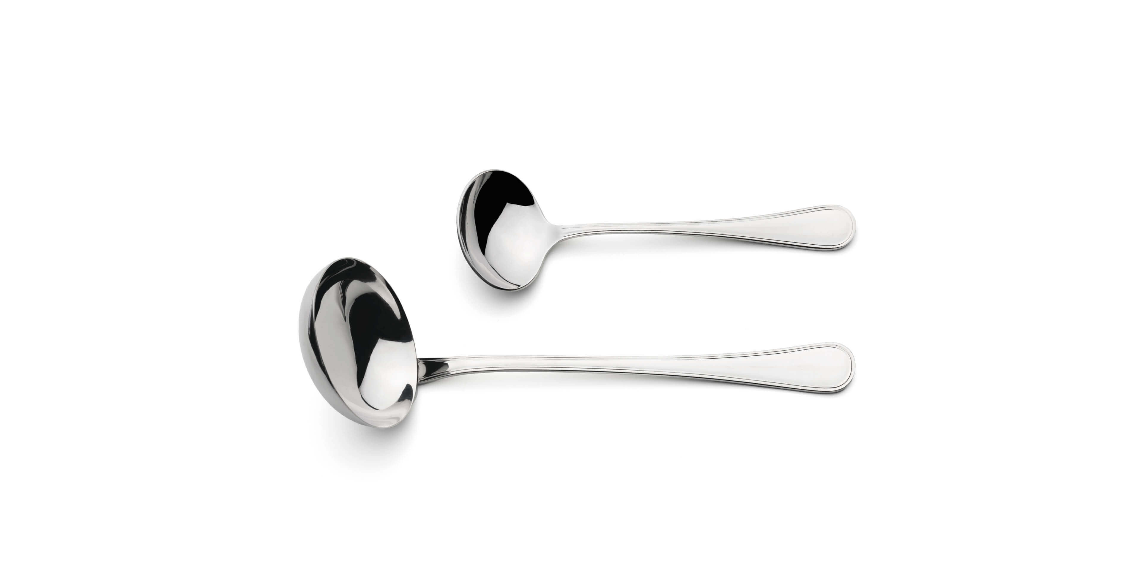 Cutipol Sevigné with soup ladle and sauce ladle